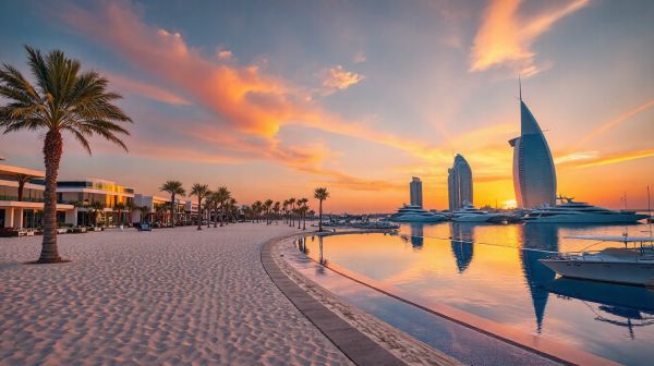 Découvrez les joyaux modernes de l'île Bluewaters à Dubaï